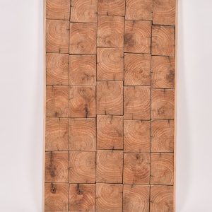 3D slika iz hrastovih tramov